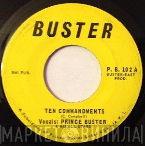 Prince Buster - Ten Commandments / Don't Make Me Cry