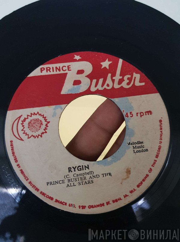 Prince Buster's All Stars - Ryging / Ten Commandments