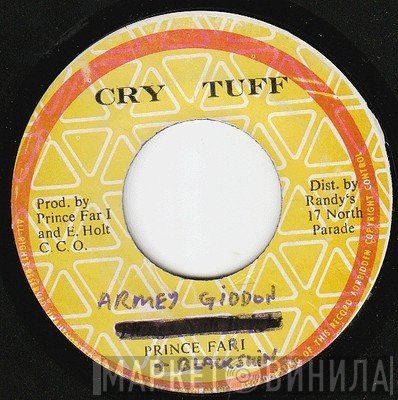 Prince Far I & Black Skin The Prophet  - Army Gideon