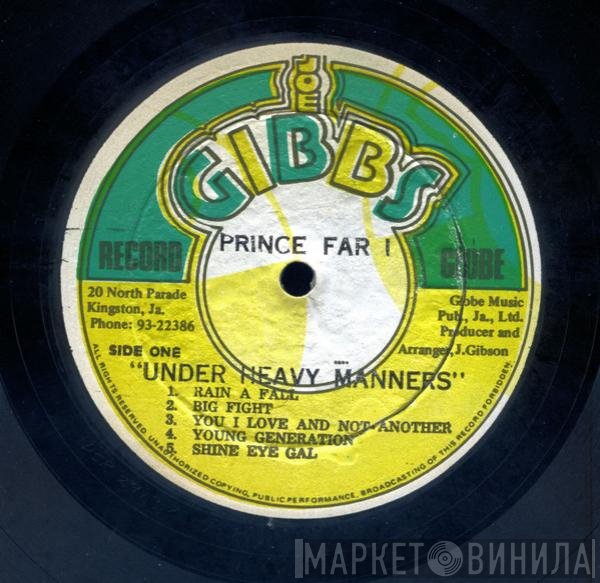 Prince Far I - Under Heavy Manners