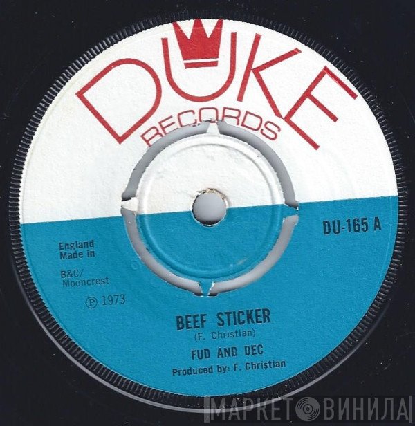 Prince Heron, Fud & Del - Beef Sticker / Ten Commandments