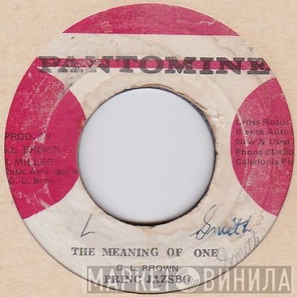 Prince Jazzbo, Suzanne Prescod - The Meaning Of One / Let Me In Your Heart