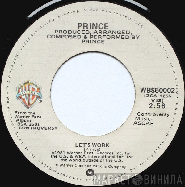 Prince  - Let's Work