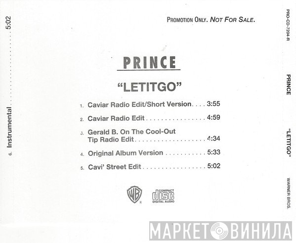 Prince - Letitgo