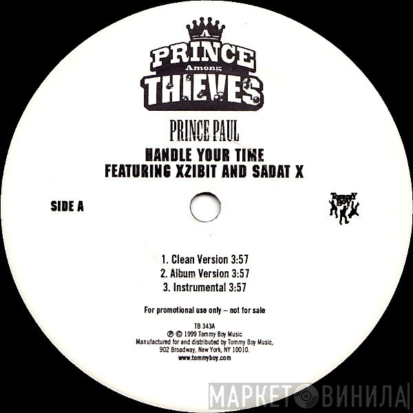 Prince Paul  - Handle Your Time