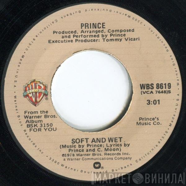 Prince  - Soft And Wet