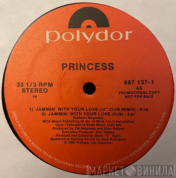 Princess - Jammin' With Your Love