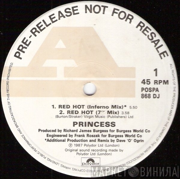 Princess  - Red Hot