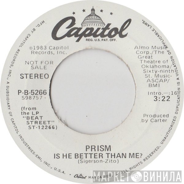 Prism  - Is He Better Than Me?