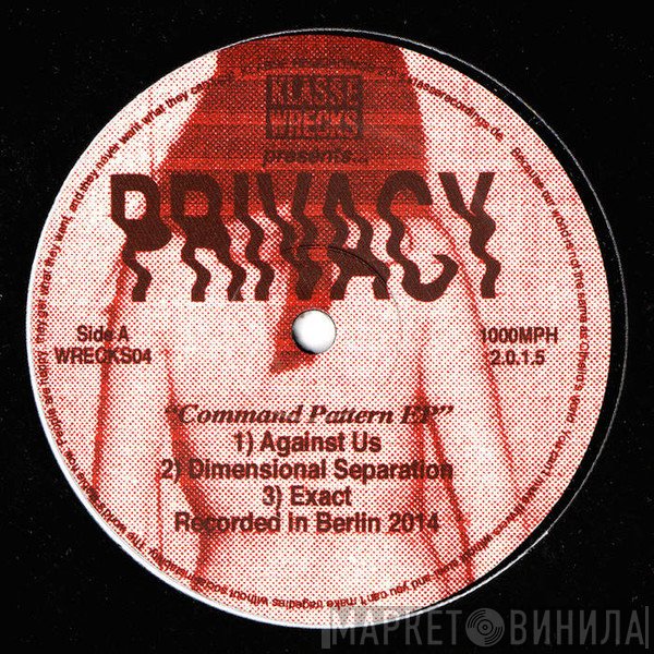 Privacy   - Command Pattern EP