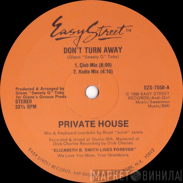 Private House - Don't Turn Away