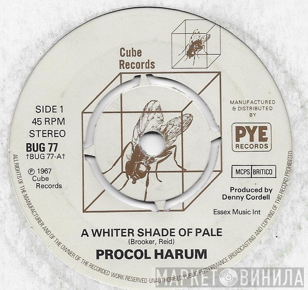 Procol Harum - A Whiter Shade Of Pale / Homburg
