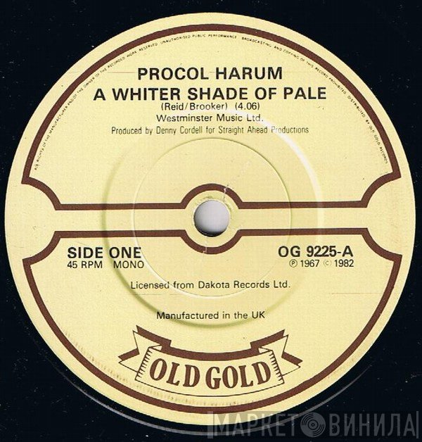 Procol Harum - A Whiter Shade Of Pale