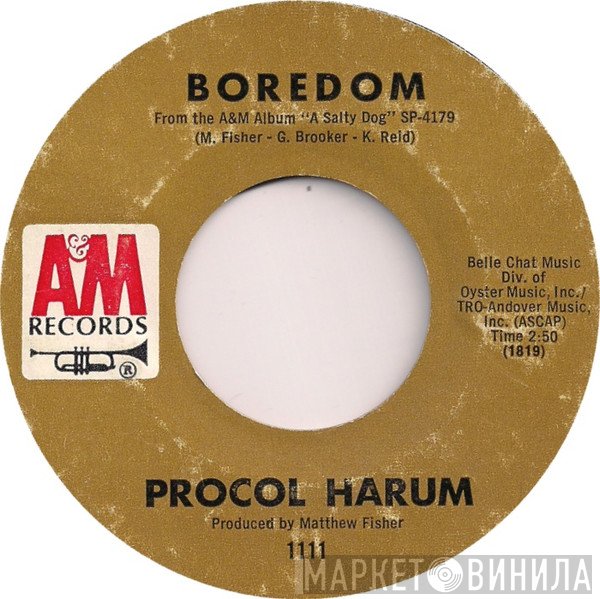 Procol Harum  - Boredom