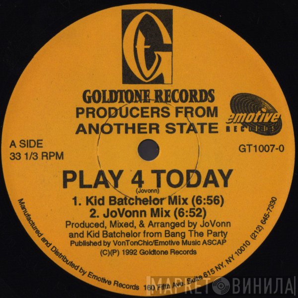 Producers From Another State - Play 4 Today