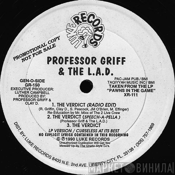 Professor Griff And The Last Asiatic Disciples - The Verdict