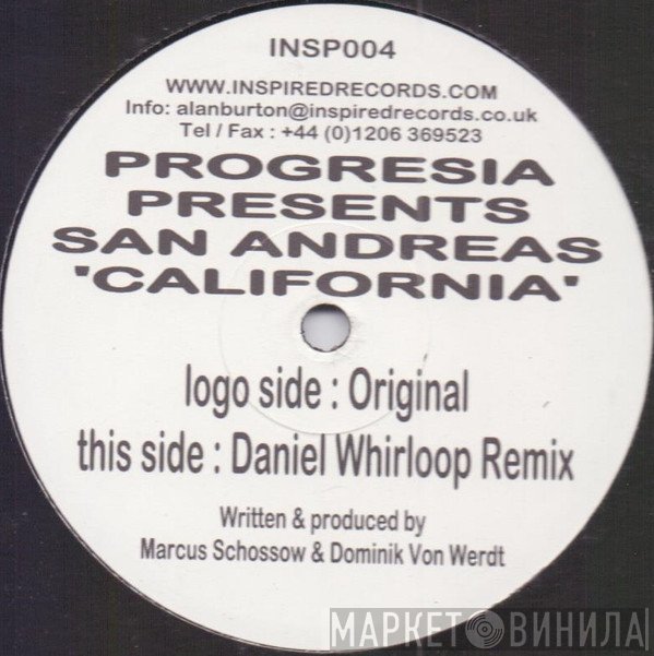 Progresia Presents San Andreas  - California