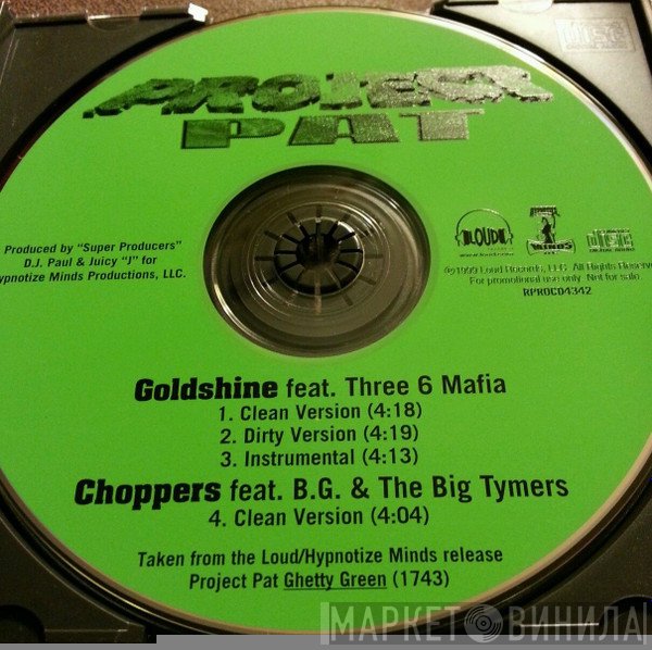 Project Pat Feat. Three 6 Mafia  - Goldshine