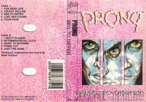 Prong  - Beg To Differ