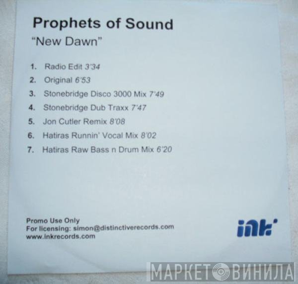 Prophets Of Sound  - New Dawn
