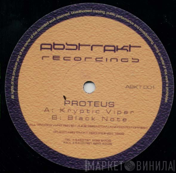 Proteus - Kryptic Viper / Black Note