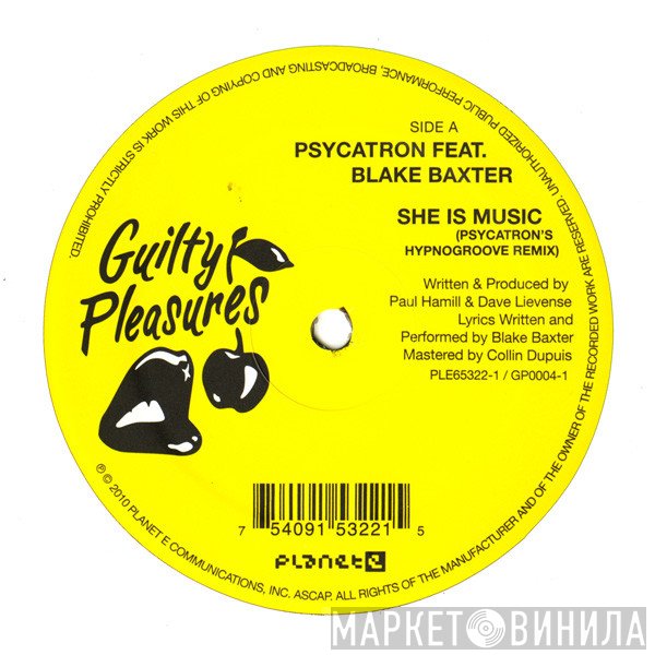 Psycatron Feat. Blake Baxter  - She Is Music