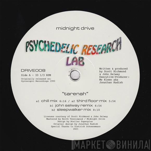 Psychedelic Research Lab - Tarenah