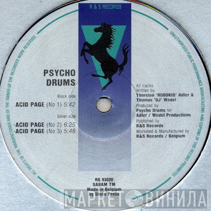 Psycho Drums - Acid Page