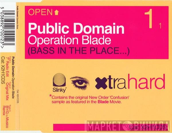 Public Domain - Operation Blade (Bass In The Place...)