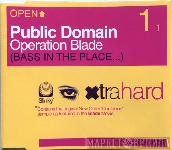 Public Domain - Operation Blade (Bass In The Place...)