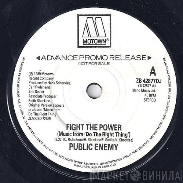 Public Enemy - Fight The Power