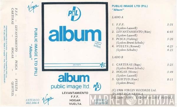 Public Image Limited  - Album