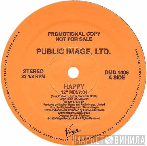 Public Image Limited  - Happy