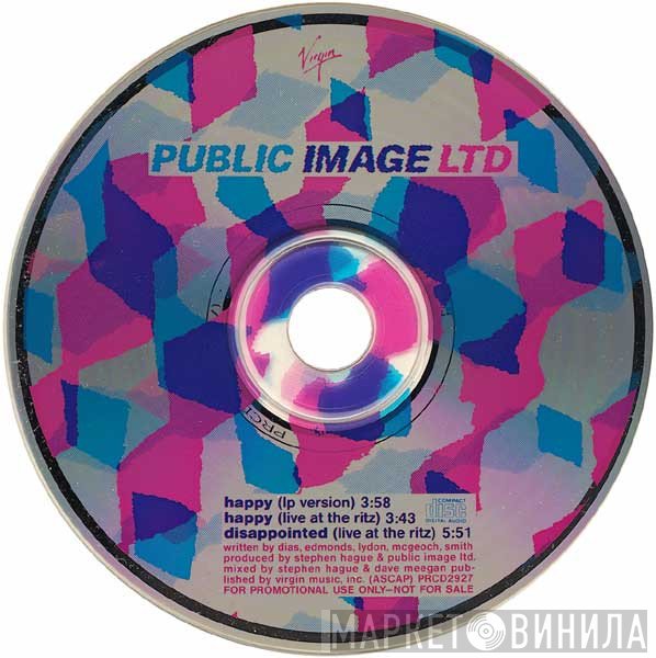 Public Image Limited  - Happy