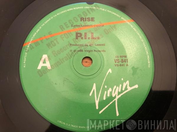 Public Image Limited  - Rise