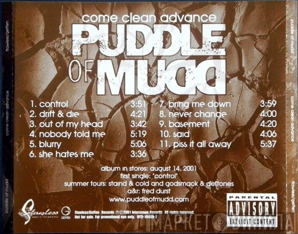 Puddle Of Mudd  - Come Clean