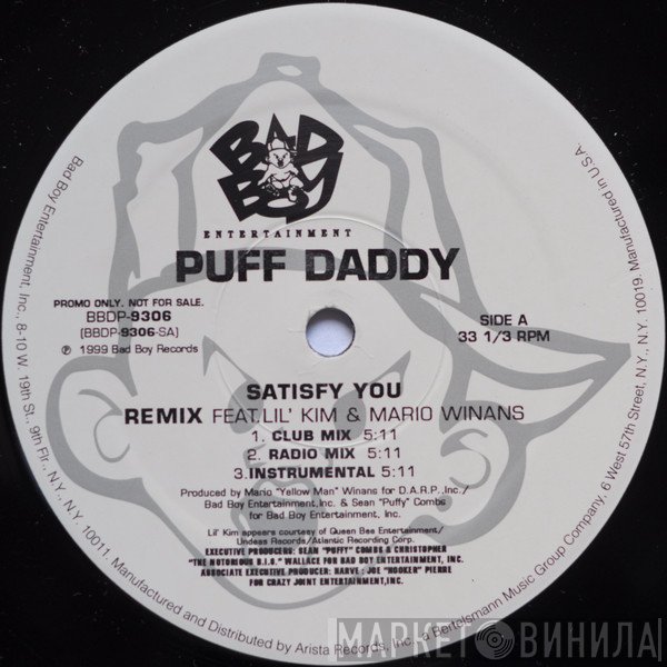 Puff Daddy  - Satisfy You