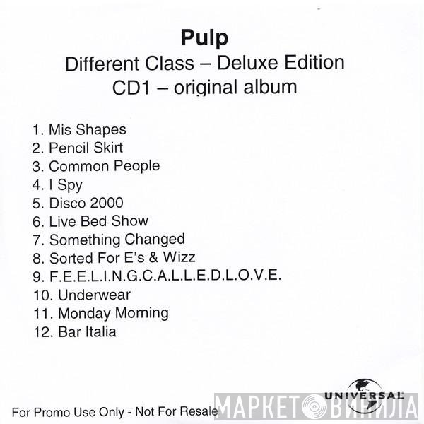 Pulp  - Different Class