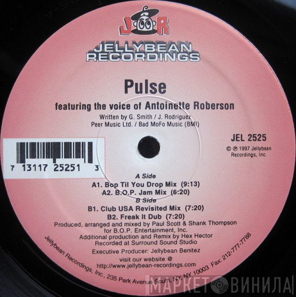 Pulse , Antoinette Roberson - Shadows Of The Past