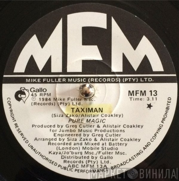 Pure Magic   - Taximan
