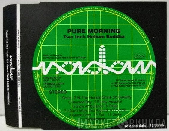 Pure Morning  - Two Inch Helium Buddha