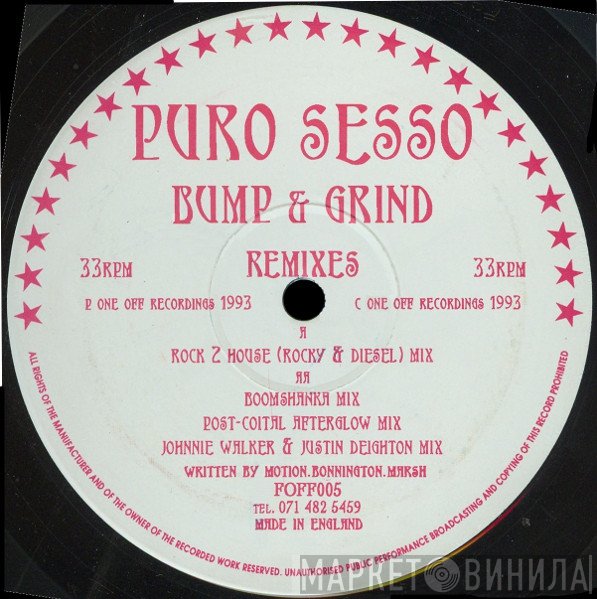 Puro Sesso - Bump & Grind (Remixes)