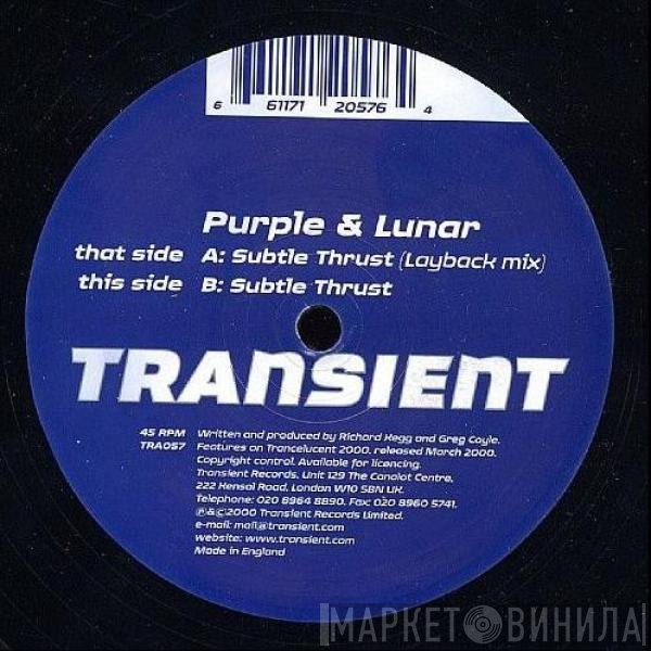 Purple, Lunar - Subtle Thrust