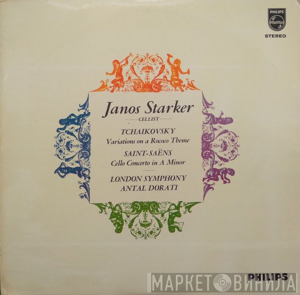 Pyotr Ilyich Tchaikovsky, Camille Saint-Saëns, Janos Starker, Antal Dorati  - Variations On A Rococo Theme
