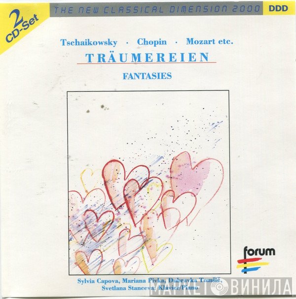 Pyotr Ilyich Tchaikovsky, Frédéric Chopin, Franz Liszt, Wolfgang Amadeus Mozart, Clive Lythgoe, Marian Pivka - Träumereien