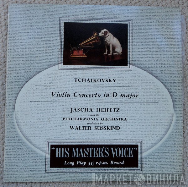 Pyotr Ilyich Tchaikovsky, Jascha Heifetz, Philharmonia Orchestra, Walter Susskind - Violin Concerto In D Major