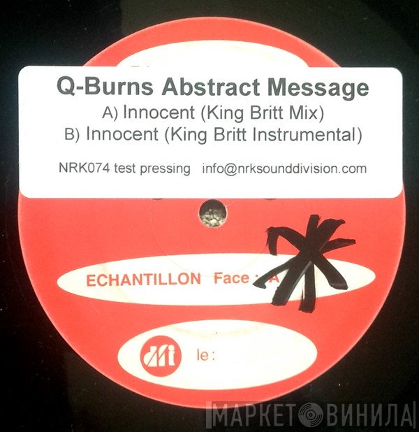 Q-Burns Abstract Message  - Innocent