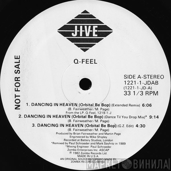 Q-Feel - Dancing In Heaven (Orbital Be Bop)