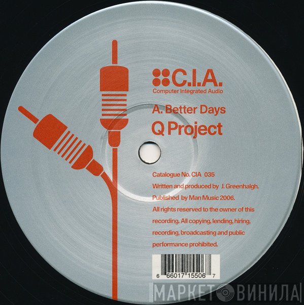 Q Project  - Better Days / 19 Inch Rimz