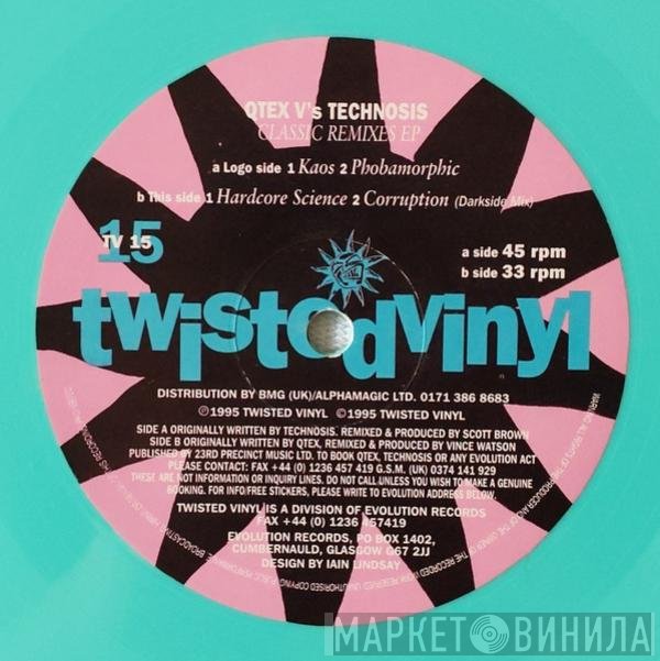 Q-Tex Vs. Technosis  - Classic Remixes EP